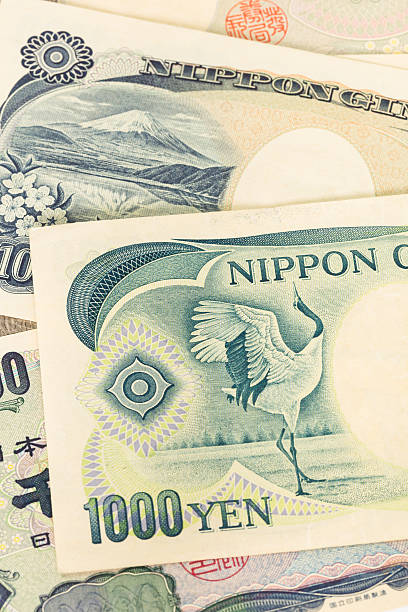 istock Japanese money yen banknote close-up 534663799