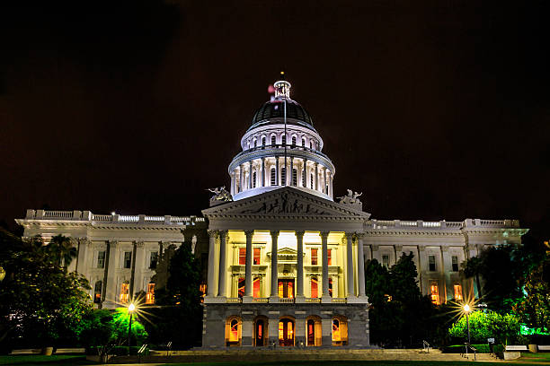 capitole de la californie - sacramento county flash photos et images de collection