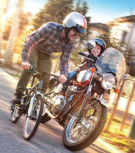 istock Father and Son and Stange Race 534664985