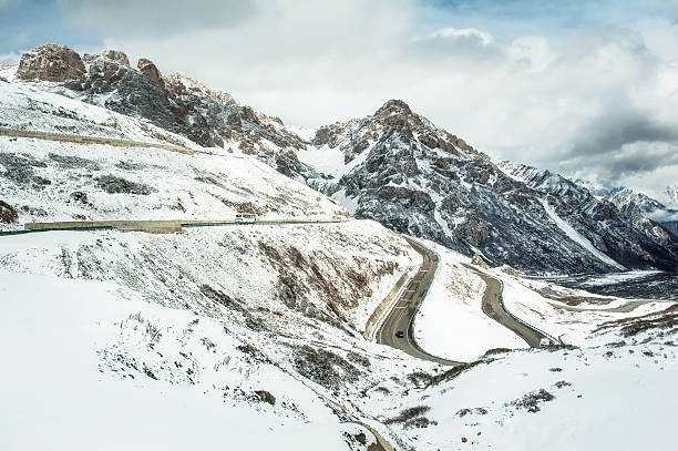 istock Top of hill  the Snow Mountain 534666061