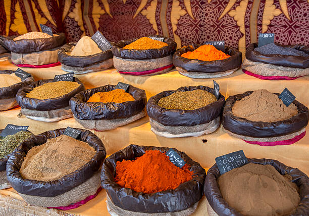 istock Traditional spices market 534666929