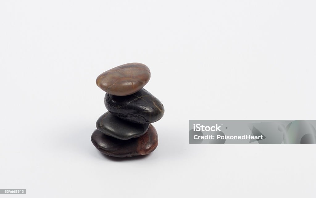 Stacked Stones - Wellness - Spa Symbol 2015 Stock Photo