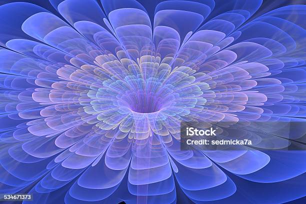 Rainbow Fractal Flower With Hole In The Middle Stock Photo - Download Image Now - 2015, Abstract, Alternative Medicine