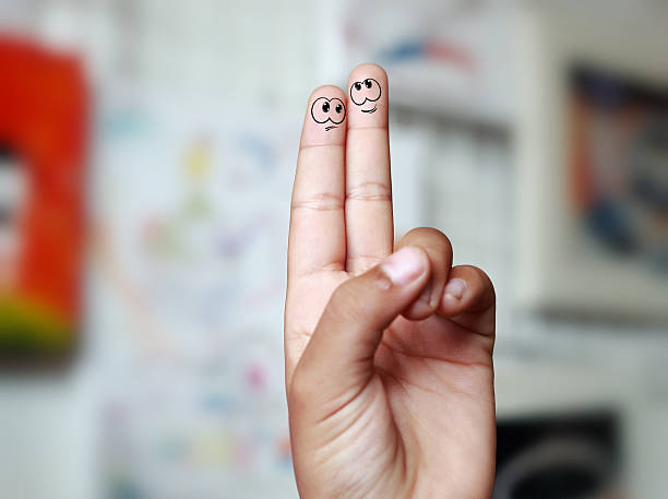 istock Two fingers in love 534678495