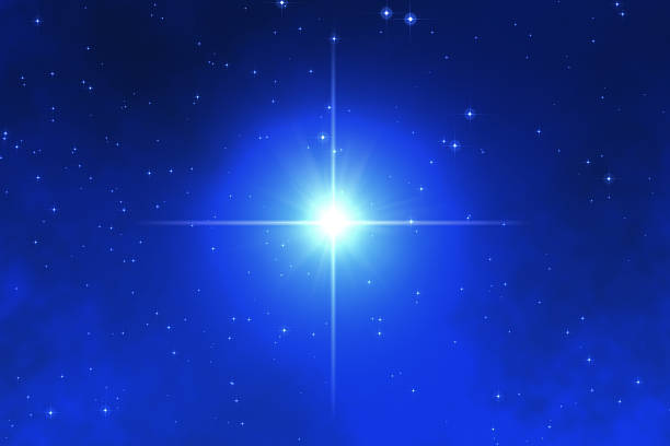 Milky Way stars. Digital illustration.