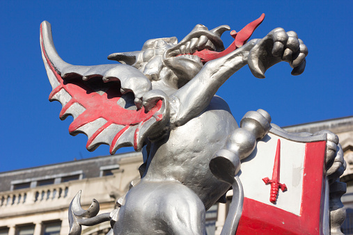 These dragons of St George mark the limits of the City of London