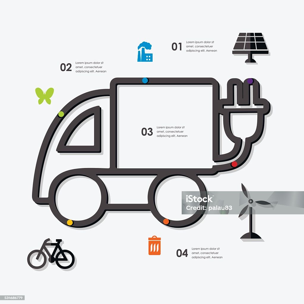 ecology infographic Biofuel stock vector