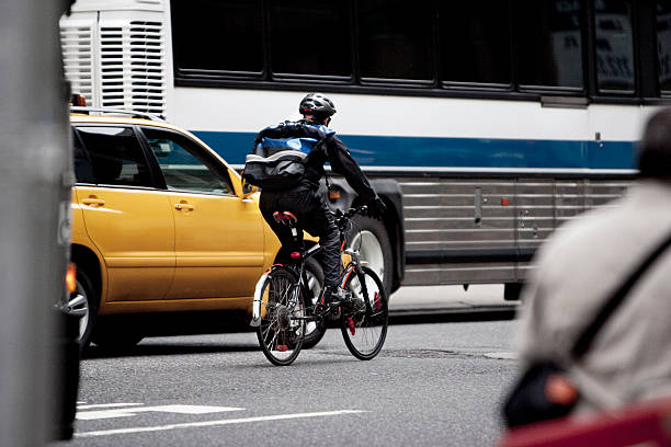110+ Nyc Bike Messenger Stock Photos, Pictures & Royalty-Free