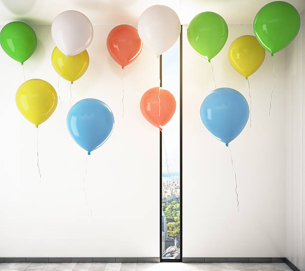 istock Balloons in room 534688584