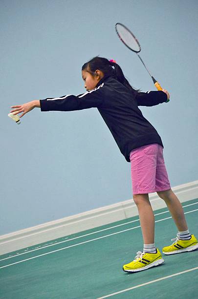 torneio de badminton - junior high fotos imagens e fotografias de stock