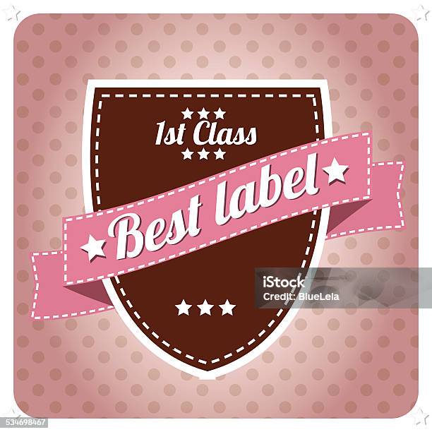 Vintage Retro Hipster Label Typography Geometric Design Elements Vector Illustration Stock Illustration - Download Image Now