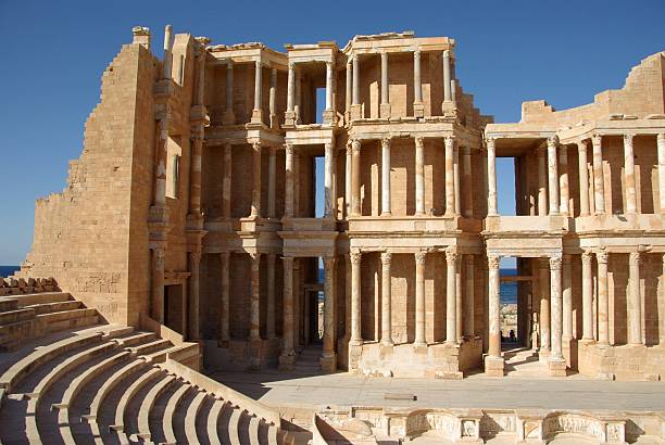 istock Roman theatre in Sabratha, Libya 534698527