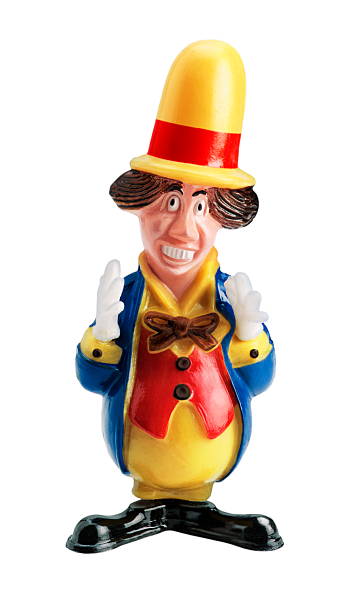 istock Wacky Man in Big Yellow Hat 534700435
