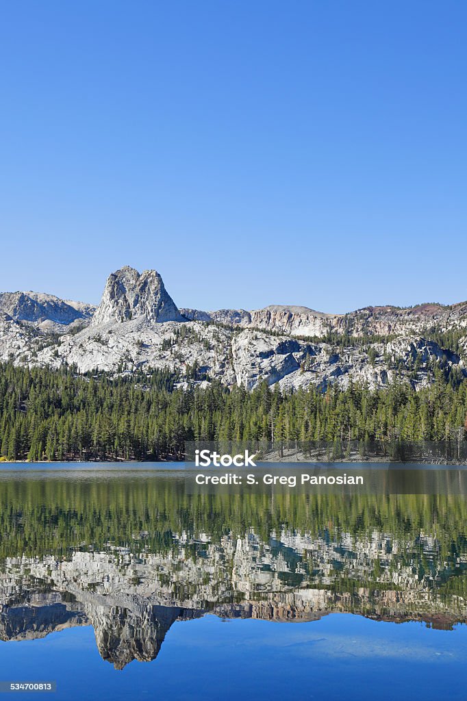 Lake Mary - Mammoth Lake Mary (Mammoth Lakes, California). 2015 Stock Photo