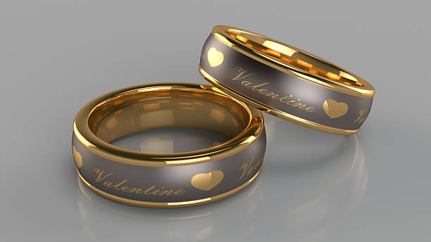 istock Pair of golden rings 534702003