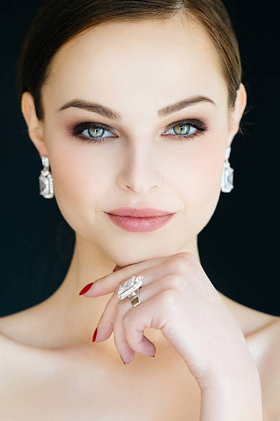 istock Beautiful woman in jewelry 534703247