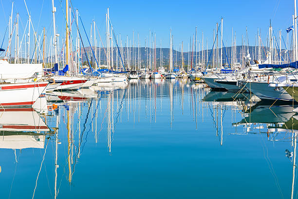 istock Harbuor with yachts and sailboats 534703605