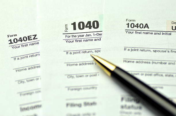 istock closeup of us tax forms 534704847