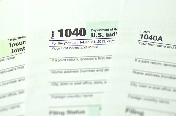 istock closeup of us tax forms 534704849