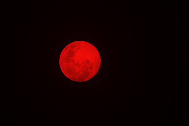 istock Red Moon - Natural Wonder of Color 534705029
