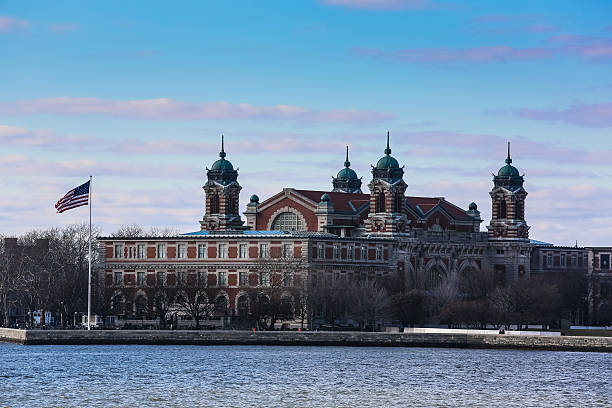 istock Ellis Island Customs and Immigration buliding 534716103