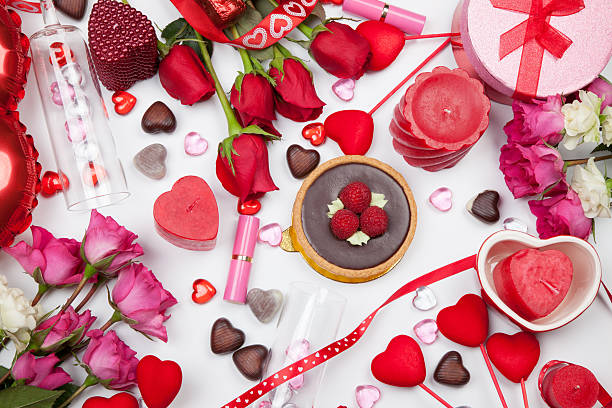 istock Assorted Valentines Gifts and Treats 534719529