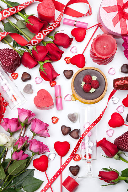 istock Assorted Valentines Gifts and Treats 534719531