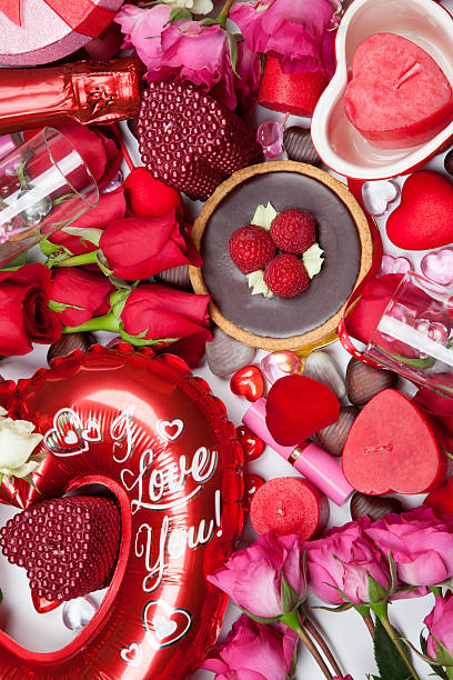 istock Assorted Gifts and Treats for Valentine 534719539