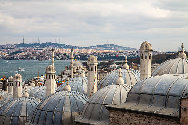 istock view from Suleymaniye mosque to Bosphorus,  Istanbul 534740795