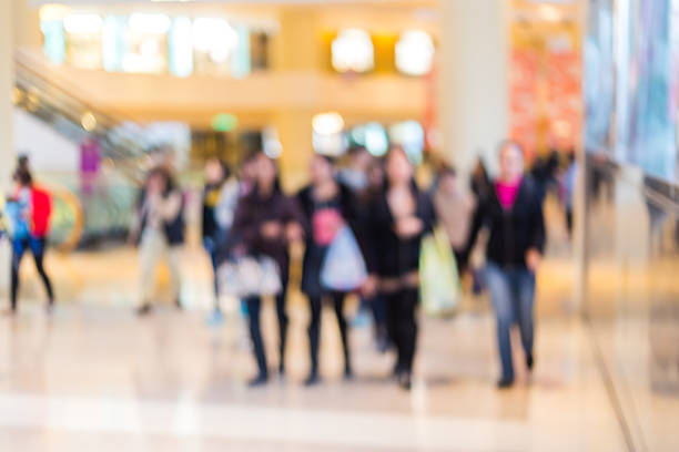 istock Motion Blurred People in the Shopping Mall 534742505