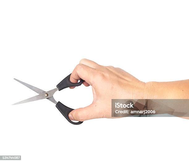 Scissors In The Left Hand Stock Photo - Download Image Now - Left Handed,  Scissors, Child - iStock