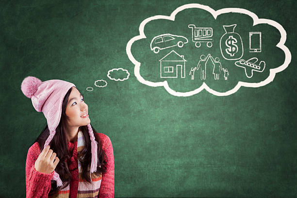 istock Teenage girl with her dreams 534744151