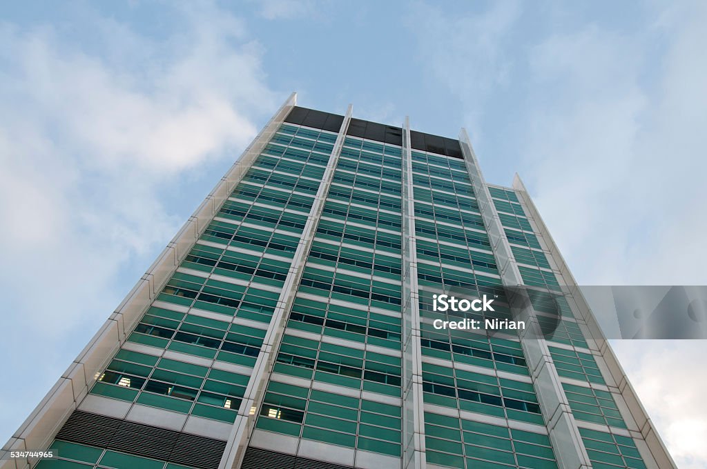 High Office Building High rise building taken from below 2015 Stock Photo