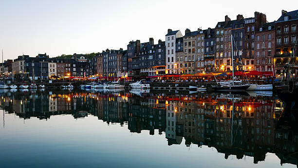 istock Evening in Honfleur harbor, France (2) 534746714