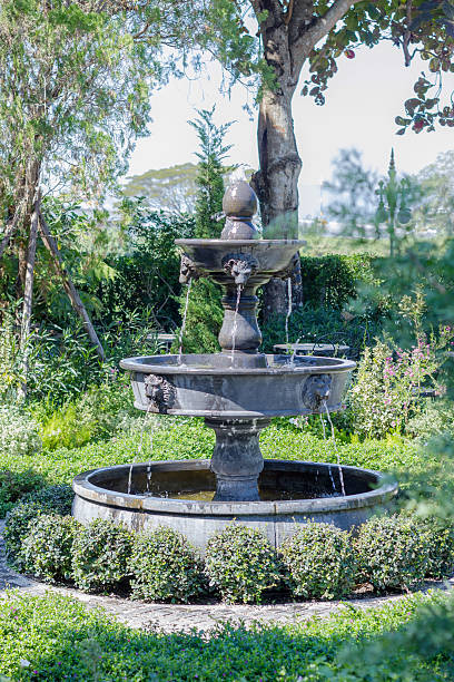 istock Fountain multi tiered in the garden 534756833
