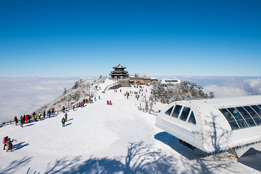Lanscape in winter,Korea