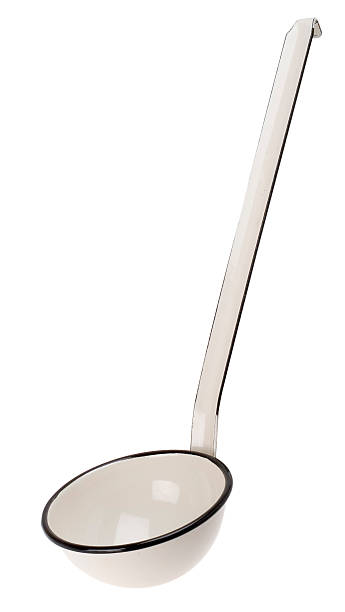 istock Soup trowel made of enamel 534757773