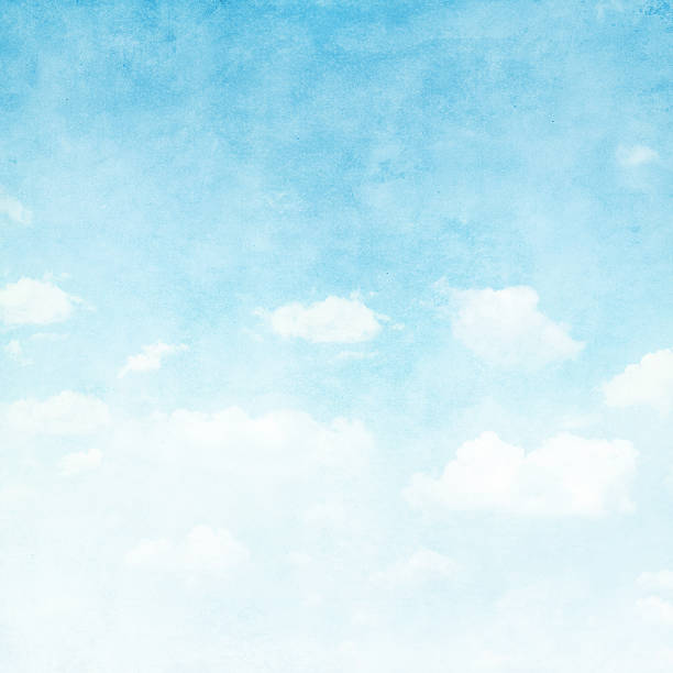 istock Blue sky background in grunge style. 534758027