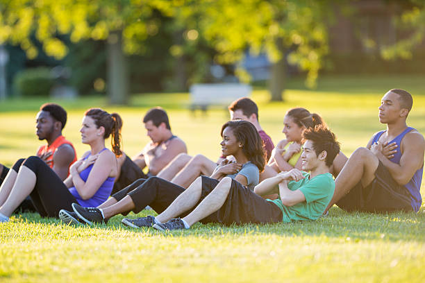 istock Outdoor fitness 534758045