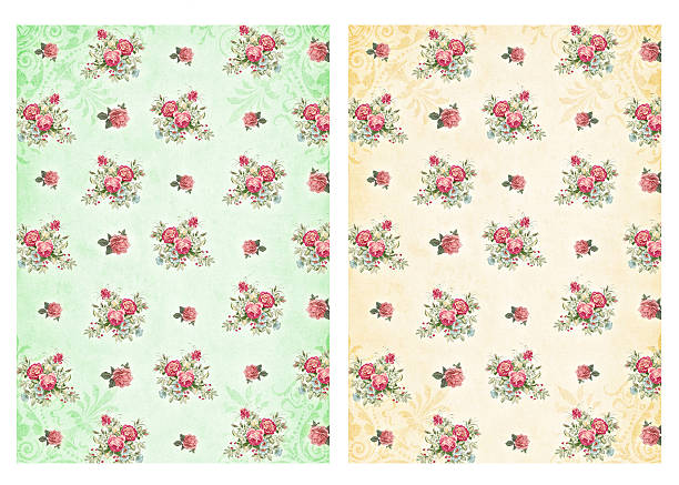 istock Shabby chic backgrounds with roses 534759817