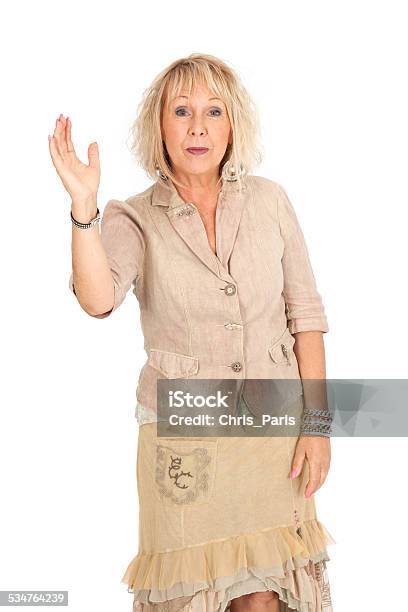 Beautiful Woman Doing Different Expressions In Different Sets Of Clothes Stock Photo - Download Image Now