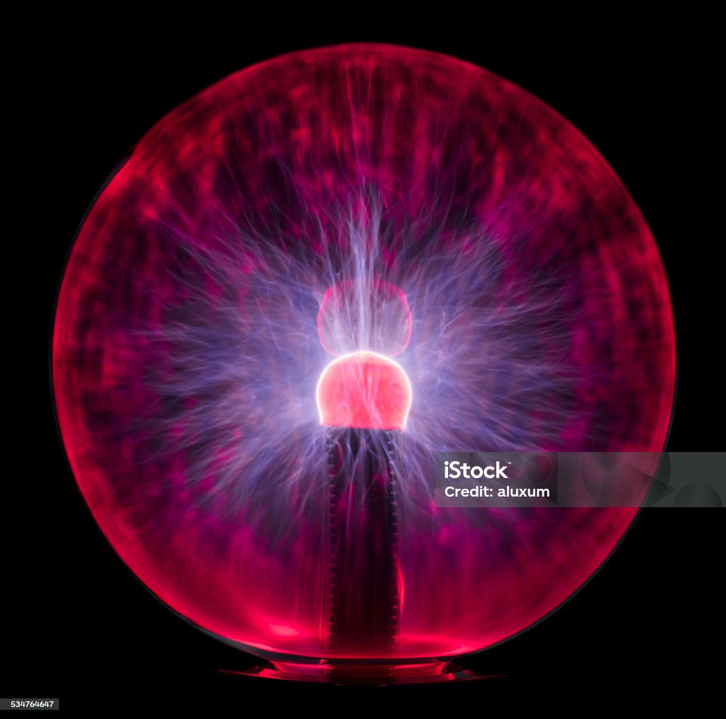 Plasma ball 2015 Stock Photo