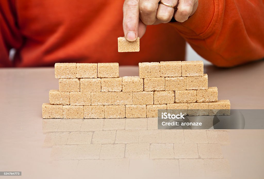 the missing piece of sugar 2015 Stock Photo