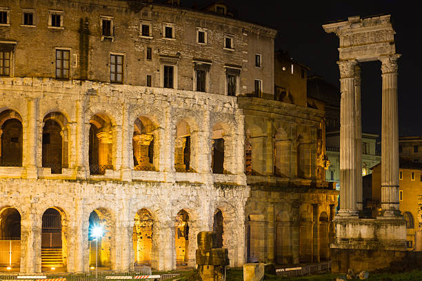 istock Theatre of Marcellus at night 534782315