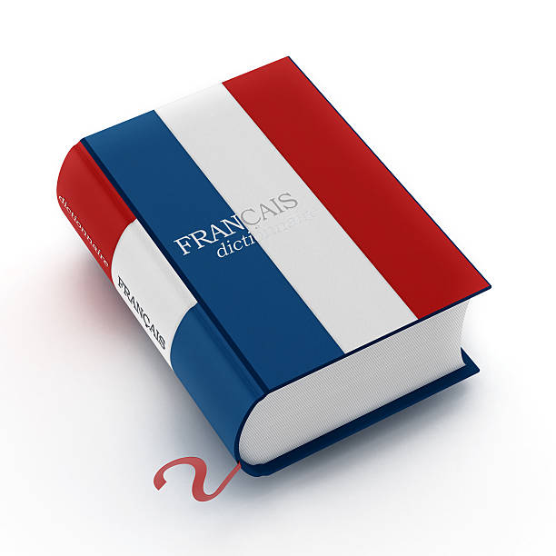 diccionario francesa - french culture dictionary france text fotografías e imágenes de stock