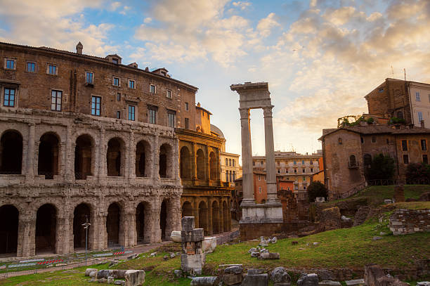 istock at the Marcellus Theatre in Rome, Italy 534783757