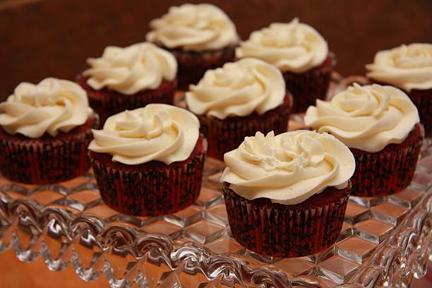 istock Frosted Red Velvet Cupcakes 534784387