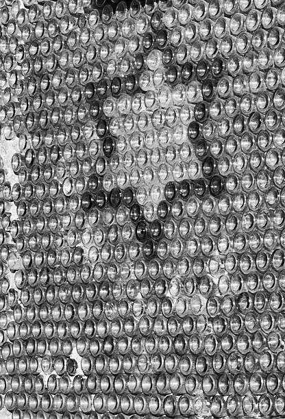 istock Bottle Buliding, Star of David in Black and White 534785057