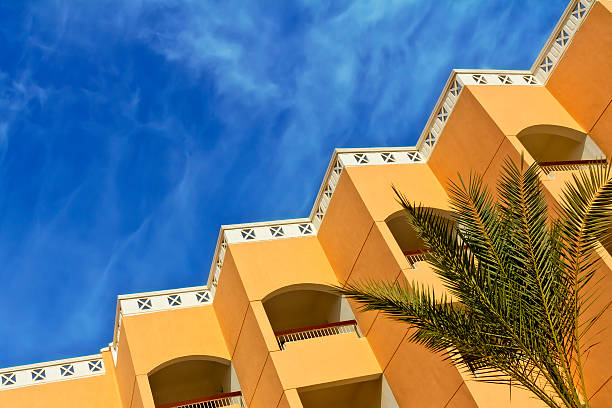 Mexican architecture at Riviera Maya.