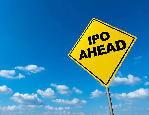 Road Warning Sign - IPO AHEAD